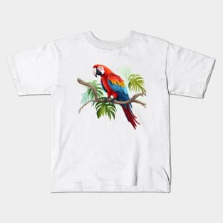 Macaw Lover Kids T-Shirt